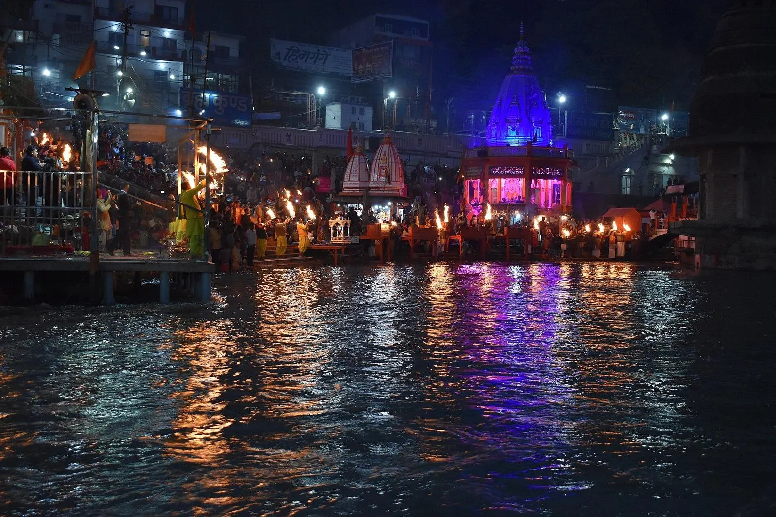 Haridwar Mussoorie – Ganga aarti haridwar 02