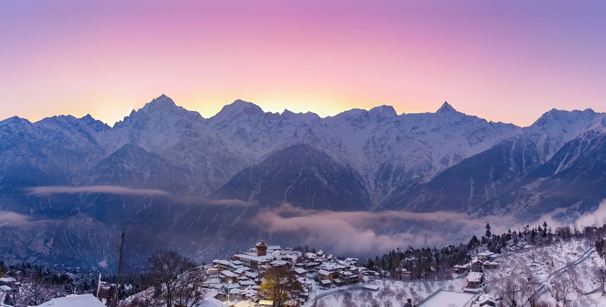 Kinnaur Kalpa – Kinner Kailash Mountain Range (edited)