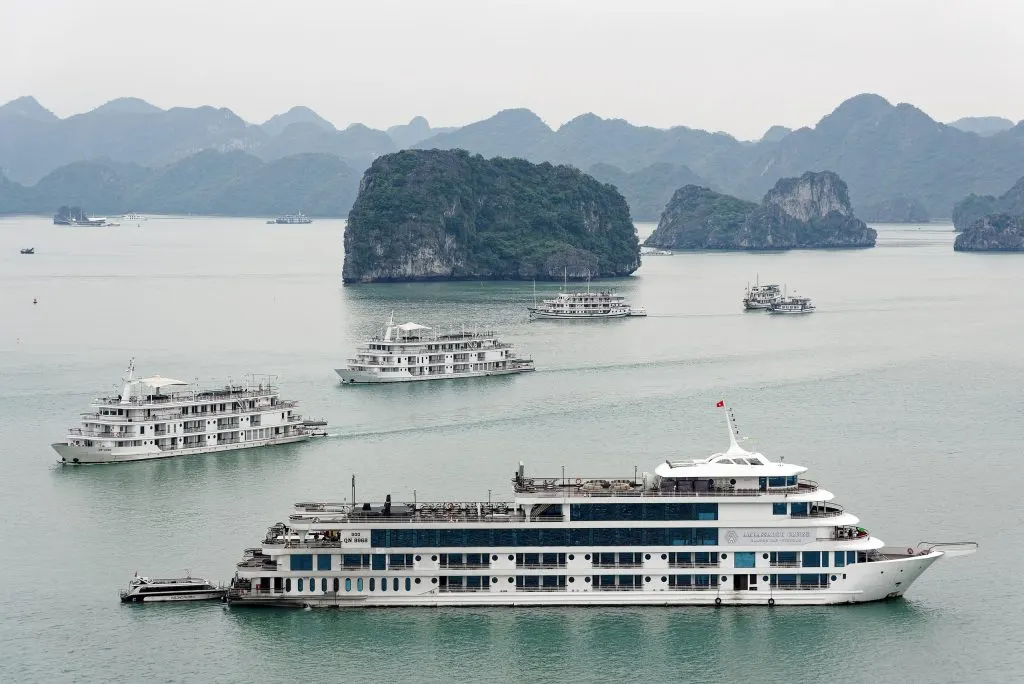 Vietnam – View of sea from Titov Island, Ha Long Bay, Vietnam, 20240128 1337 3732